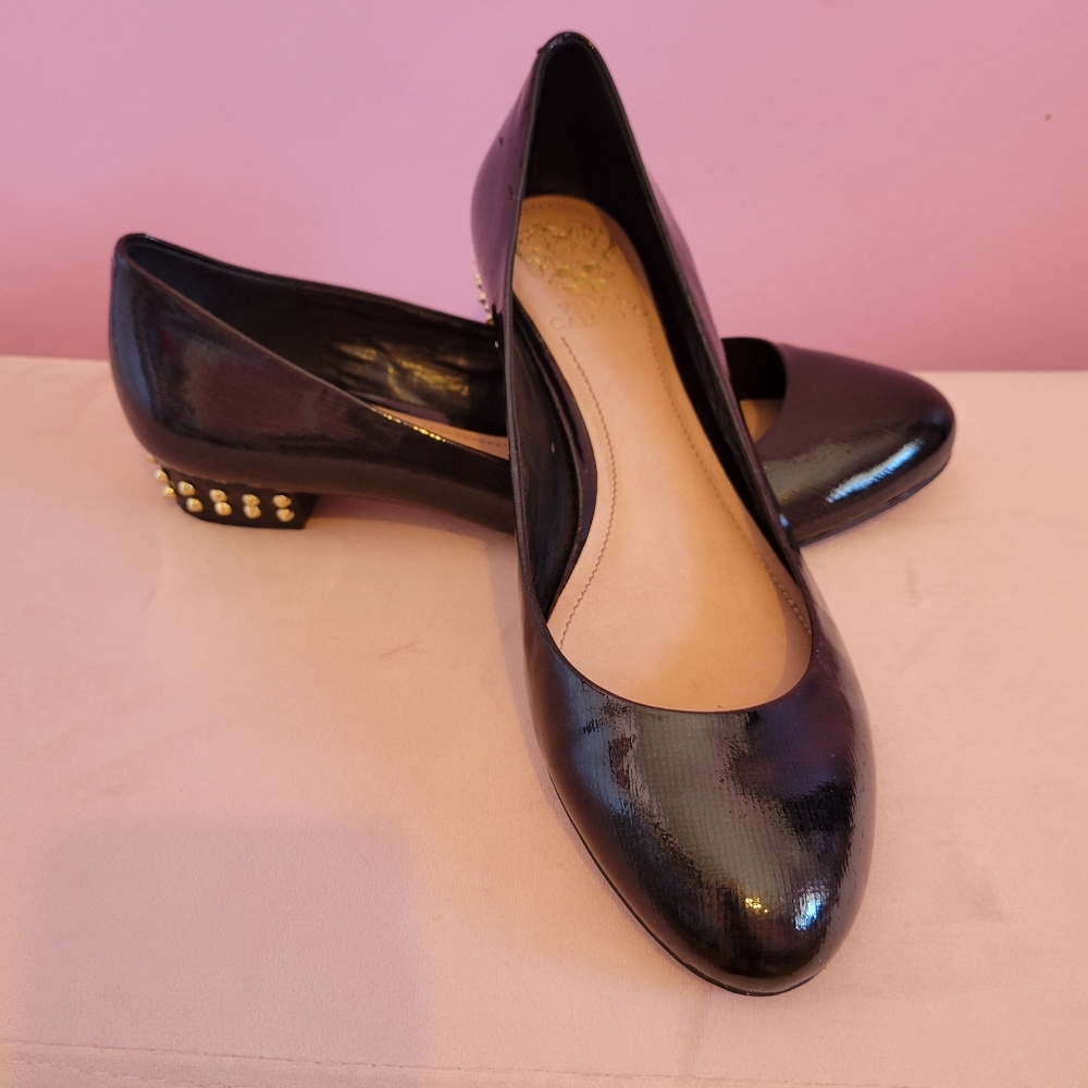 Vince Camuto Stud-Heel Flats